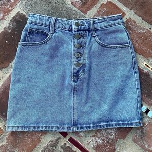 BRANDY MELVILLE - J GALT Denim Mini